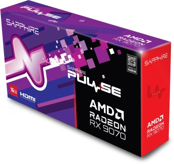 Видеокарта Sapphire PCI-E 5.0 11349-03-20G PULSE AMD RADEON RX 9070 GAMING 16GB DUAL AMD Radeon RX 9070 16Gb 256bit GDDR6 2070/20000 HDMIx2 DPx2 HDCP Ret - купить недорого с доставкой в интернет-магазине