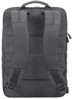Рюкзак для ноутбука 15.6" Riva 8861 черный полиуретан/полиэстер (8861 BLACK) - купить недорого с доставкой в интернет-магазине