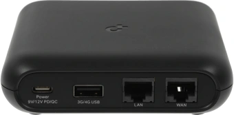 Роутер беспроводной TP-Link TL-WR1502X AX1500 10/100/1000BASE-TX/4G ready черный - купить недорого с доставкой в интернет-магазине