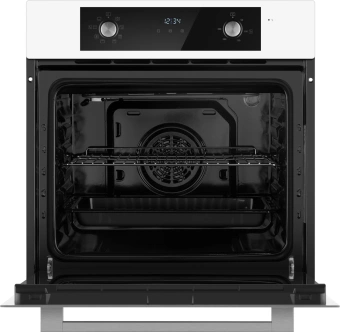 Духовой шкаф Электрический Weissgauff EOM 388 PDW Steam Clean белый - купить недорого с доставкой в интернет-магазине