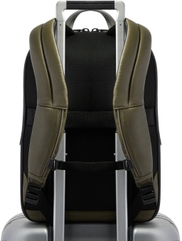 Рюкзак мужской Piquadro Urban CA6384UB00/VEGR хаки/серый натур.кожа - купить недорого с доставкой в интернет-магазине