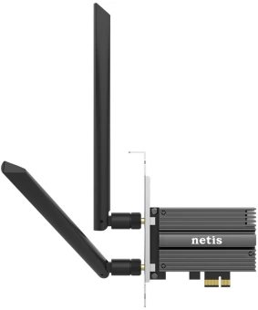 Сетевой адаптер Wi-Fi Netis F0 AC1300 PCI Express (ант.внеш.съем) 2ант. - купить недорого с доставкой в интернет-магазине