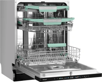 Посудомоечная машина встраив. Weissgauff BDW 6140 Ultra Real Autoopen Infolight полноразмерная - купить недорого с доставкой в интернет-магазине