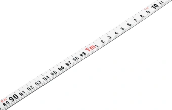 Лента мерная геодезическая Kraftool 34185-100 дл.полотна 100м изм.шкала в см зацеп простой зеленый - купить недорого с доставкой в интернет-магазине