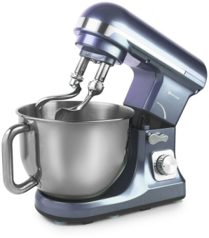 Миксер планетарный Kitfort КТ-1343-2 1000Вт светло-голубой/серый - купить недорого с доставкой в интернет-магазине