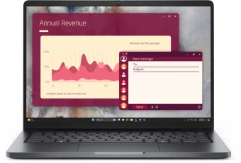 Ноутбук Dell Pro 14 Core Ultra 7 255U 16Gb SSD512Gb Intel Graphics 14" IPS FHD+ (1920x1200) Linux grey WiFi BT Cam (PRO14-7653) - купить недорого с доставкой в интернет-магазине