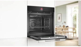 Духовой шкаф Электрический Bosch HBG7221B1 черный - купить недорого с доставкой в интернет-магазине