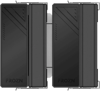 Устройство охлаждения(кулер) ID-Cooling Frozn A620 Pro Se Soc-AM5/AM4/1151/1200/2066/1700 черный 4-pin 15-35dB Al+Cu 260W 1020gr Ret - купить недорого с доставкой в интернет-магазине