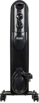 Радиатор масляный Ресанта ОМПТ-7НЧ 1500Вт черный - купить недорого с доставкой в интернет-магазине