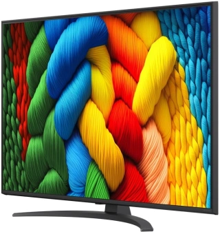 Телевизор LED LG 50" 50NANO81A6A.ARUG черный 4K Ultra HD 60Hz DVB-T DVB-T2 DVB-C DVB-S DVB-S2 USB WiFi Smart TV - купить недорого с доставкой в интернет-магазине