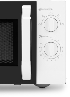 Микроволновая Печь Hyundai HYM-M2023 23л. 800Вт белый/хром - купить недорого с доставкой в интернет-магазине