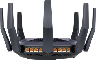 Роутер беспроводной Asus RT-AX89X AX6000 100/1000/10000BASE-T черный - купить недорого с доставкой в интернет-магазине