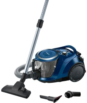 Пылесос Bosch Serie 6 BGS412000 2000Вт темно-синий/синий - купить недорого с доставкой в интернет-магазине