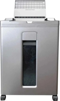 Шредер Office Kit SA200 (1,9х10) серый/черный с автоподачей (секр.P-5) фрагменты 200лист. 23лтр. пл.карты - купить недорого с доставкой в интернет-магазине