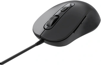 Мышь Оклик 211M черный оптическая 2400dpi USB для ноутбука 6but - купить недорого с доставкой в интернет-магазине