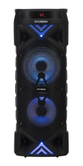 Минисистема Hyundai H-MC180 черный 80Вт FM USB BT SD/MMC - купить недорого с доставкой в интернет-магазине