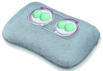 Массажная подушка Beurer MG145 12Вт серый - купить недорого с доставкой в интернет-магазине