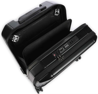 Чемодан Piquadro PQ LIGHT (BV6552PQL/NO) 23x41x40см 28л. поликарбонат черный - купить недорого с доставкой в интернет-магазине