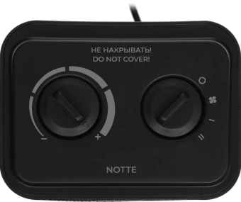 Тепловентилятор Royal Clima Notte RFH-N1500DC-BL 1500Вт черный - купить недорого с доставкой в интернет-магазине