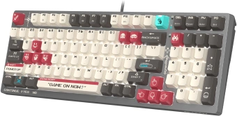 Клавиатура A4Tech S98 Pixels механическая серый/бежевый USB for gamer LED (S98) кабель 1.8м - купить недорого с доставкой в интернет-магазине