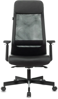 Кресло руководителя Бюрократ T-995 черный TW-01 экокожа/сетка с подголов. крестов. металл черный - купить недорого с доставкой в интернет-магазине