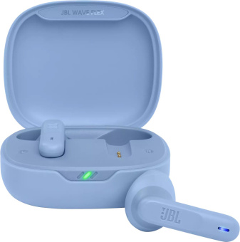 Гарнитура вкладыши JBL Wave Flex синий беспроводные bluetooth в ушной раковине (JBLWFLEXBLU) - купить недорого с доставкой в интернет-магазине