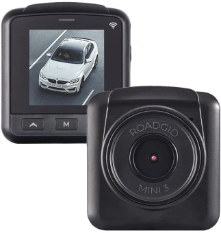Видеорегистратор Roadgid Mini 3 Wi-Fi черный 2Mpix 1080x1920 1080p 170гр. GPS JIELI5601 - купить недорого с доставкой в интернет-магазине