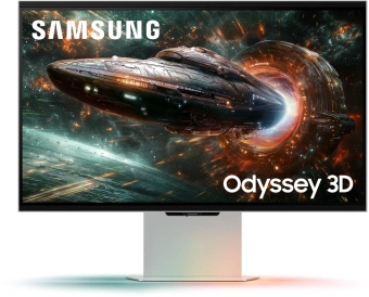 Монитор Samsung 27" Odyssey 3D LS27FG900XIXCI серебристый IPS LED 1ms 16:9 HDMI M/M матовая HAS 350cd 178гр/178гр 3840x2160 165Hz FreeSync Premium DP 4K 7.5кг - купить недорого с доставкой в интернет-магазине