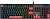 Клавиатура A4Tech S510R механическая черный USB for gamer LED (S510R USB FIRE BLACK/BLMS RED) кабель 1.8м