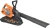Воздуходувка-пылесос Carver СBV 01BL40-240 400Вт пит.:от аккум. оранжевый/черный - купить недорого с доставкой в интернет-магазине