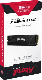 Накопитель SSD Kingston PCIe 5.0 x4 8TB SFYR2D/8T1 Fury Renegade M.2 2280 - купить недорого с доставкой в интернет-магазине