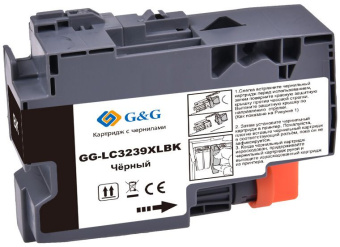 Картридж струйный G&G GG-LC3239XLBK черный (129мл) для Brother HL-J6000DW/J6100DW - купить недорого с доставкой в интернет-магазине