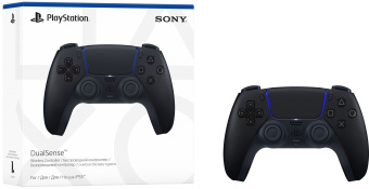 Геймпад Беспроводной PlayStation DualSense черный для: PlayStation 5 (CFI-ZCT1W) - купить недорого с доставкой в интернет-магазине