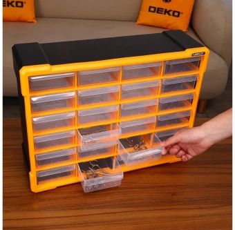 Ящик для инструментов Deko Smart box 24 (085-3005) - купить недорого с доставкой в интернет-магазине