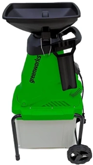 Садовый измельчитель Greenworks GW-2800SD 2800Вт 4500об/мин - купить недорого с доставкой в интернет-магазине