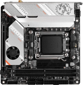 Материнская плата MSI MPG B650I EDGE WIFI SocketAM5 AMD B650 2xDDR5 mini-ITX AC`97 8ch(7.1) 2.5Gg RAID+HDMI - купить недорого с доставкой в интернет-магазине