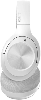 Гарнитура мониторные A4Tech Fstyler BH220 белый беспроводные bluetooth оголовье (BH220 WHITE) - купить недорого с доставкой в интернет-магазине