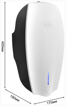 Сушилка для рук Puff 8940 1200Вт белый - купить недорого с доставкой в интернет-магазине