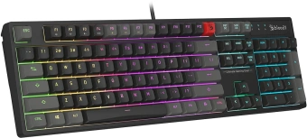 Клавиатура A4Tech Bloody B230N черный USB Multimedia for gamer LED (B230N) кабель 1.8м - купить недорого с доставкой в интернет-магазине