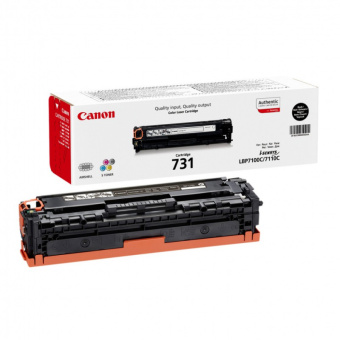 Картридж лазерный Canon 731HBK 6273B002 черный (2400стр.) для Canon LBP7110 - купить недорого с доставкой в интернет-магазине