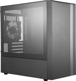 Корпус Cooler Master MasterBox NR400 w/o ODD черный без БП mATX 4x120mm 4x140mm 2xUSB3.0 audio bott PSU - купить недорого с доставкой в интернет-магазине