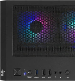 ПК IRU Tactio 510B7GP TWR i7 14700F (2.1) 32Gb SSD1Tb RTX5070Ti 16Gb Windows 11 Pro GbitEth 850W черный (RUS) (2126645) - купить недорого с доставкой в интернет-магазине