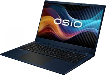 Ноутбук Osio BaseLine B150i-002c N-series N100 8Gb SSD512Gb Intel UHD Graphics 15.6" IPS FHD (1920x1080) Windows 11 Home blue WiFi BT Cam 5000mAh - купить недорого с доставкой в интернет-магазине
