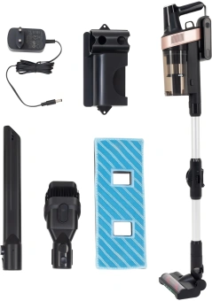 Пылесос Vitek VT-CLS01AQUA 450Вт черный/медный - купить недорого с доставкой в интернет-магазине