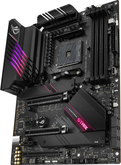 Материнская плата Asus ROG STRIX B550-XE GAMING WIFI Soc-AM4 AMD B550 4xDDR4 ATX AC`97 8ch(7.1) 2.5Gg RAID+HDMI+DP - купить недорого с доставкой в интернет-магазине