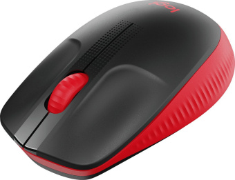Мышь Logitech M190 черный/красный оптическая 1000dpi беспров. USB 2but (910-005908) - купить недорого с доставкой в интернет-магазине