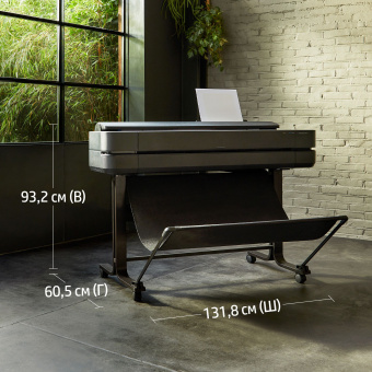 Плоттер HP Designjet T650 (5HB10A/5HB10D) A0/36" - купить недорого с доставкой в интернет-магазине