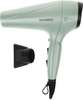 Фен Hyundai H-HDI0766 2200Вт оливковый - купить недорого с доставкой в интернет-магазине