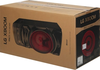 Минисистема LG XBoom RNC5 черный 300Вт FM USB BT - купить недорого с доставкой в интернет-магазине