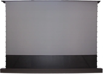Экран Cactus 125x221см FloorRising CS-PSFRCLR-221X125 16:9 напольный рулонный черный (моторизованный привод) - купить недорого с доставкой в интернет-магазине